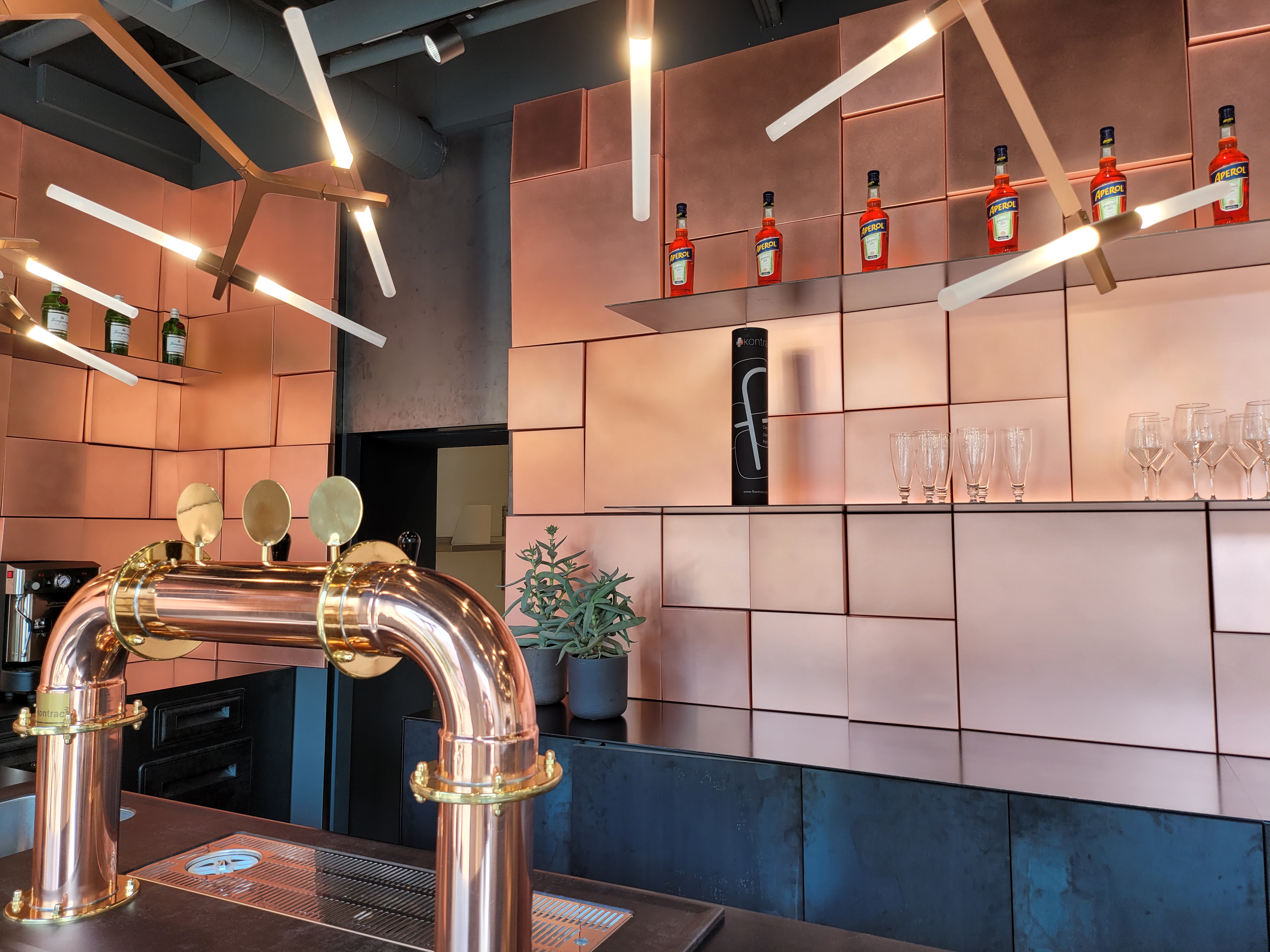 CUPRA Showroom Bar in Milan