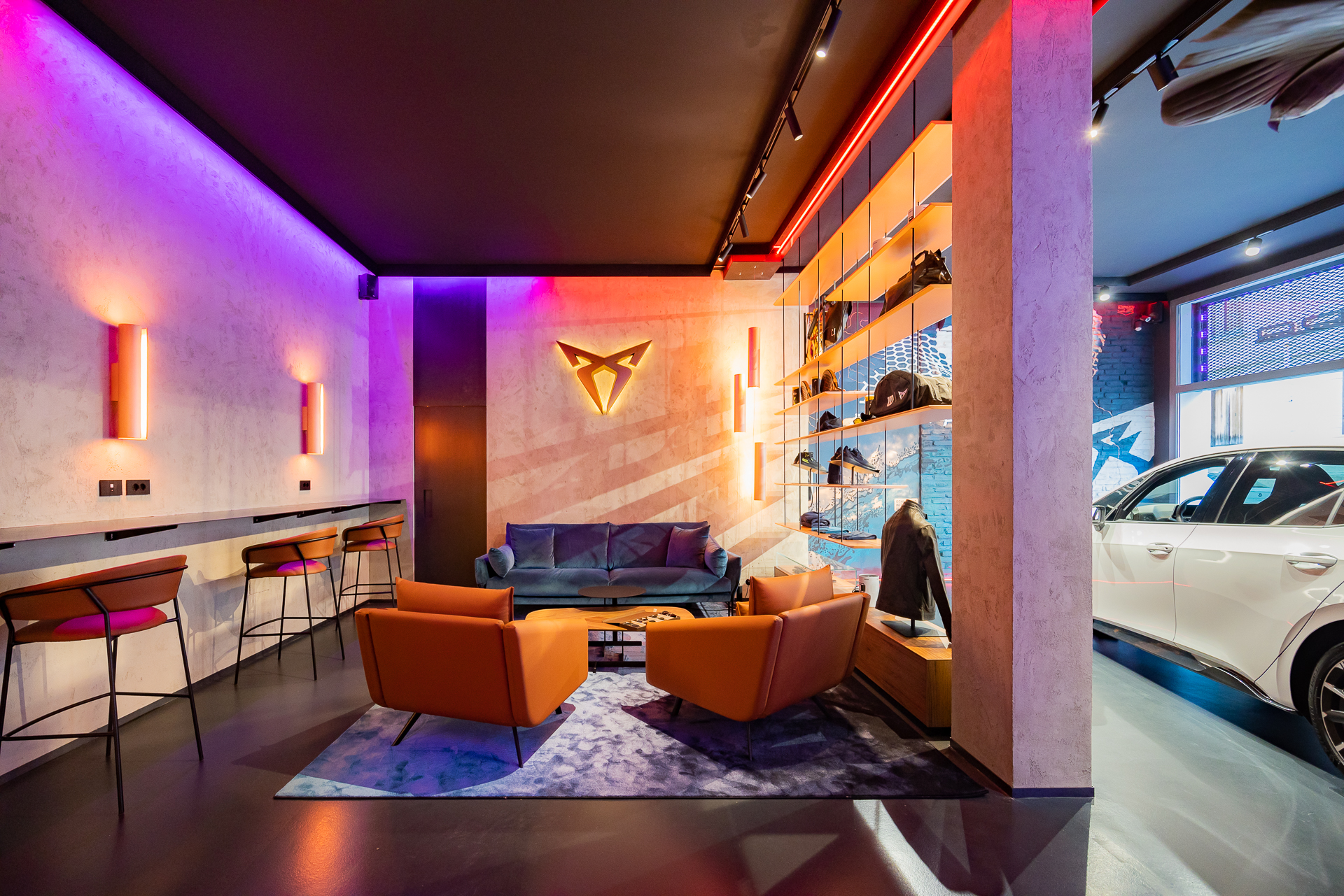 CUPRA Showroom Brescia – Hero